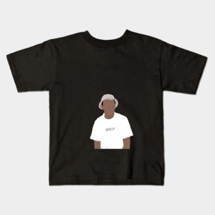 tyler the creator silhouette Kids T-Shirt